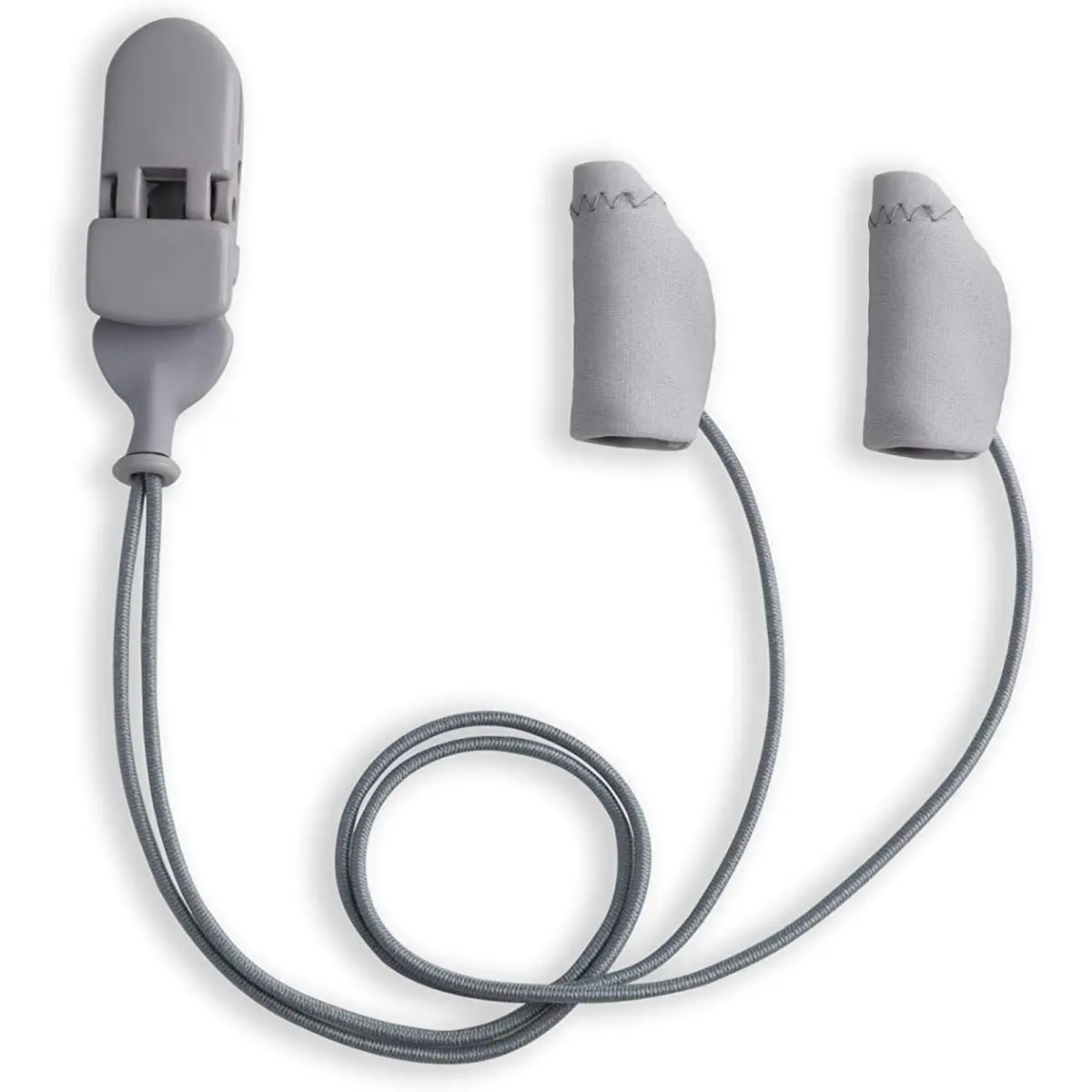 Ear Gear EG-MICROCORD-GY Up To 1 in. Micro Corded Binaural Hearing Aids, Grey