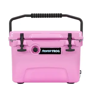 Frosted Frog 20 QT Cooler - Pink Cooler, 20 Quart