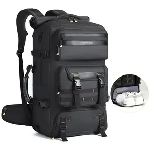 Casual Multifunction Tactical Backpack, Large Capacity Outdoor Travel Bag, 50L Carry On Laptop Backpack with USB Charging Port,Waterproof Travel Bag Backpack for Camping Back For Black friday rucksack