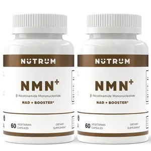 2 Bottles of The Best NAD Booster with NMN & NR Healthy Aging & Longevity Support