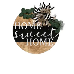 Home Sweet Home Door Hanger - Perfect for Home Decor