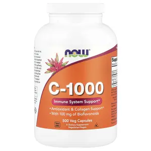 NOW Foods C-1000, 500 Veg Capsules