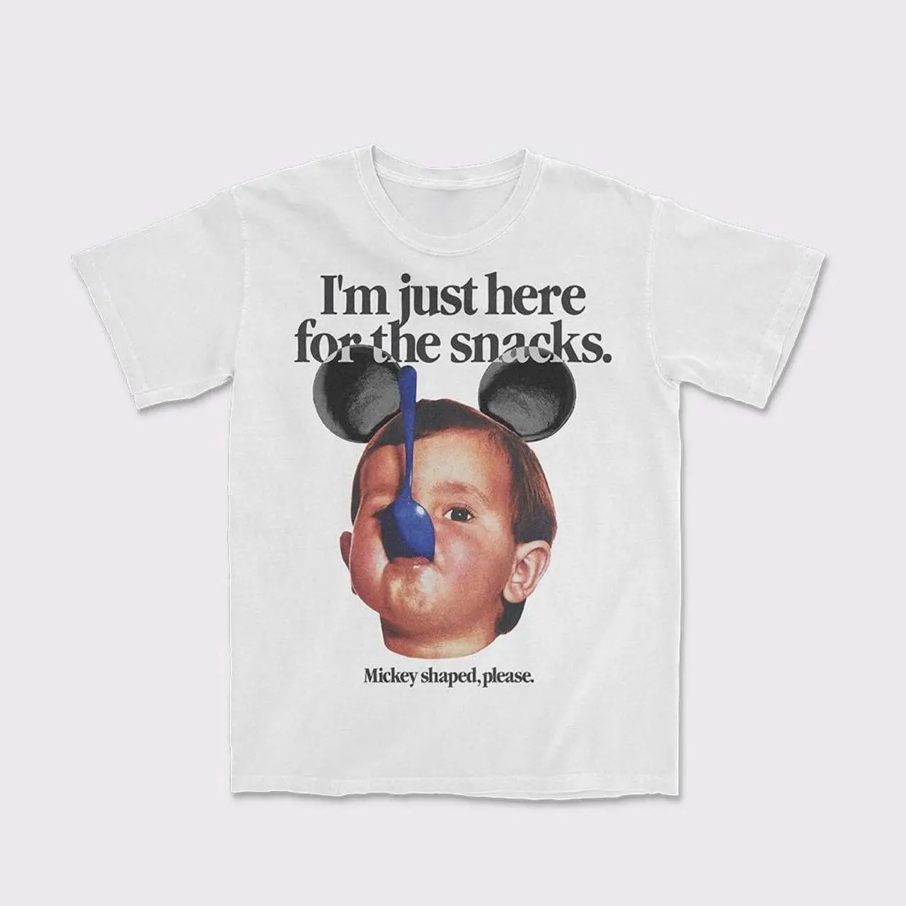 I'm Just Here For The Snacks T-shirt, Fast Past, Funny Magic Kingdom Graphic Tee, Shape Unisex Shirt