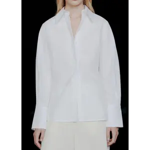 MARELLA Cotton Poplin Top - Optical White