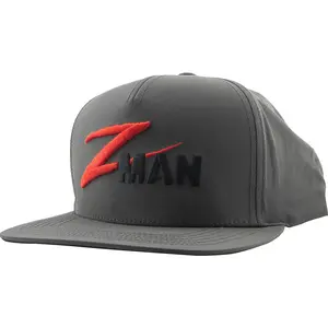 Z-Man Logo Flat Bill Hatz - Charcoal