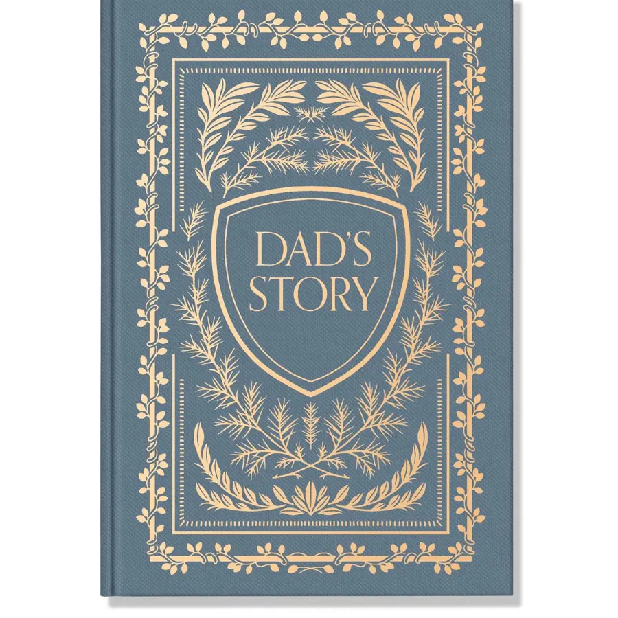Memory Journal – Dad's Story: Family Keepsake Journal (Hardcover)