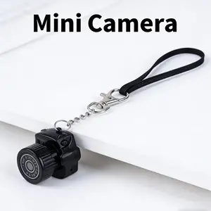 Mini Thumb Camera, Photo & Video, Built in Battery, USB Rechargeable, Small Keychain Camera, Easy to Carry, Support TF Card, Voice Recording, Portable Nanny Cam - Indoor Security for Home And Office Travel, Vlog, Portable
