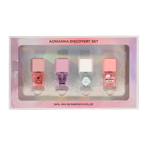 Adrianna Discovery Spray Perfume Set for Women Eau de Parfum 15ml Mini Travel Size Gift Set
