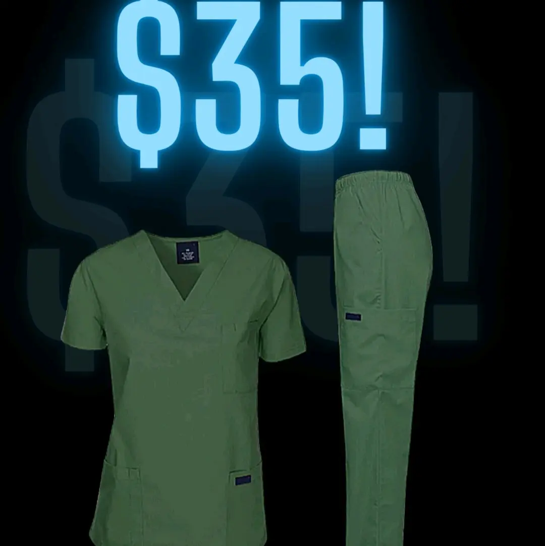 Stylish and unique medical scrubs, made to wear either at work or for lounging/everyday purposes.