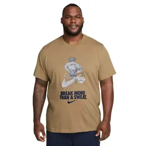 Nike Dri-FIT Fitness T-Shirt for Men - Comfortable and Functional Workout Apparel Breathable Sports Top Gym Exercise Activewear