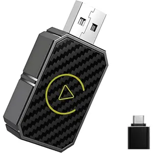Convert Wired to Wireless in Seconds, Compact Design with USB Extension Cable, Stable Connection & Near-Zero Latency for 2020+ Vehicles
