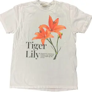 “Tiger Lily” Graphic T-Shirt Size S-5XL