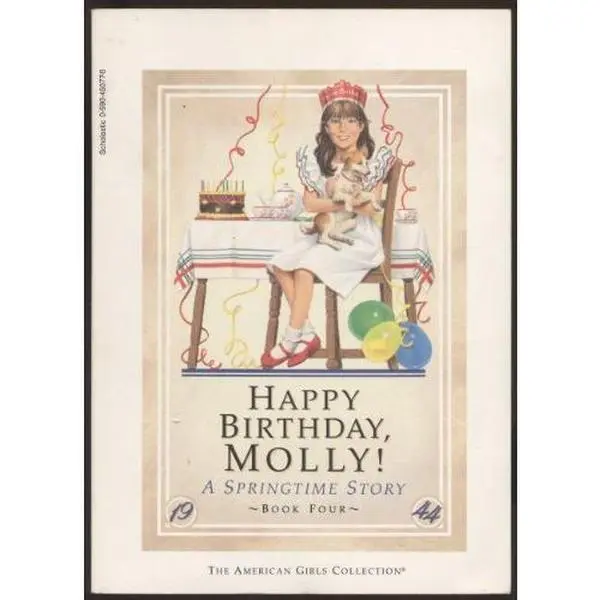 USED Book - Happy Birthday Molly! (The American Girls Collection, A Springtime Story, Book Four) by Valerie Tripp (Paperback) - english