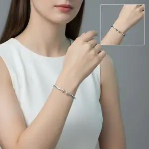 Twisted Lunar Wave Bracelet