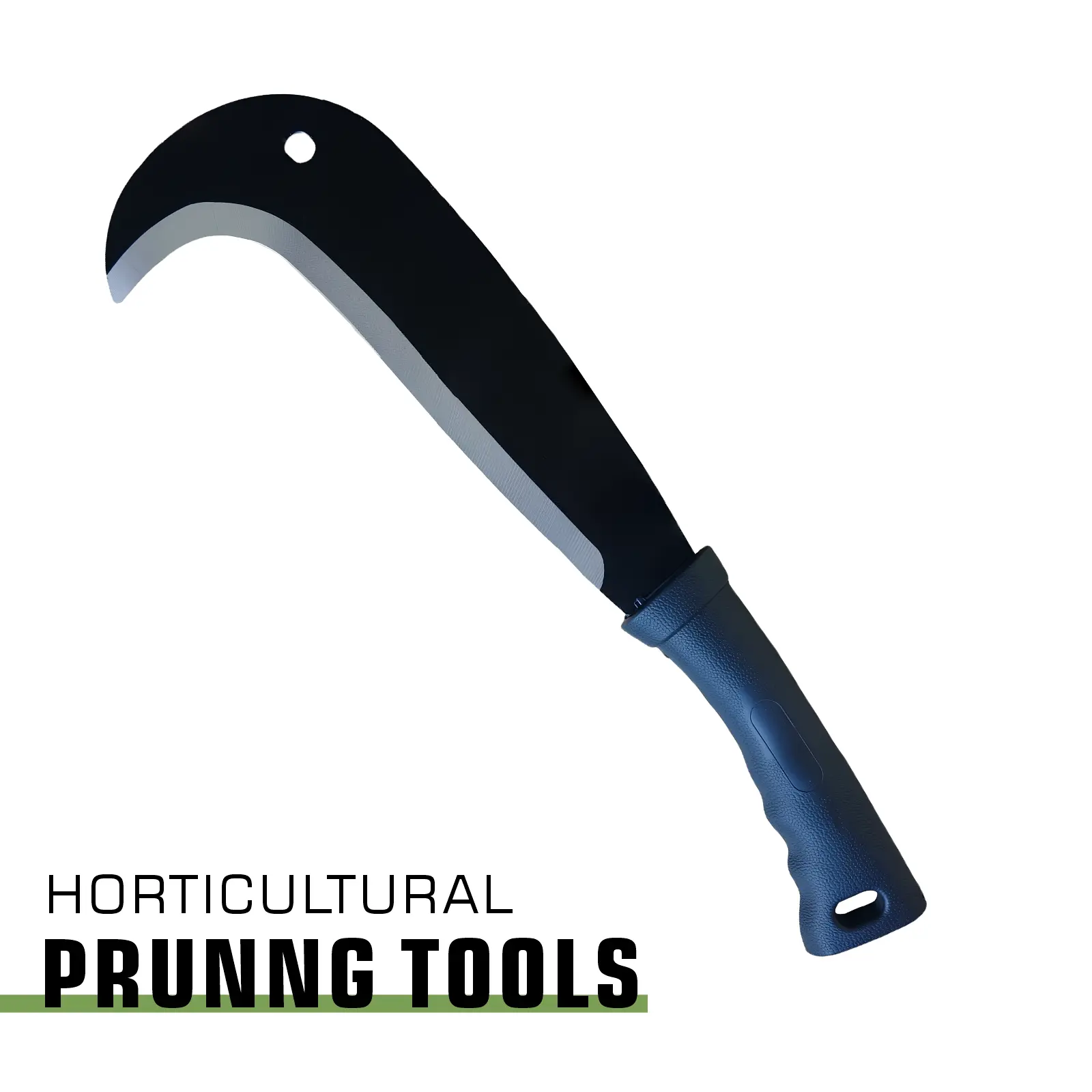 Professional Manganese Steel Hook Bill Blade Brush Clearing Pruning Tool, 34cm Ergonomic Grip, Heavy-Duty for Gardening & Forestry, Efficient Weed Management, Durable Blade, Lightweight Design, Tree Trimmer Handle