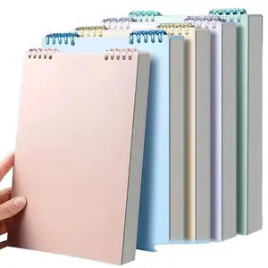 Minimalist Coil Notebook Thick Lined & Grid Paper For College Students And Office Use Single Piece Versatile Writing Notebook