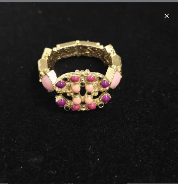 Pre-owned Chanel Baroque Ring 12P（SZS 04024）