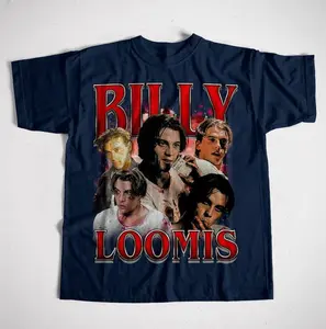 Limited Billy Loomis Vintage T-Shirt, Unisex Horror Movie Shirt, 90s Scary Film Tee, Gift for Men & Women