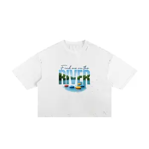 Classic Frayed Boxy Tee