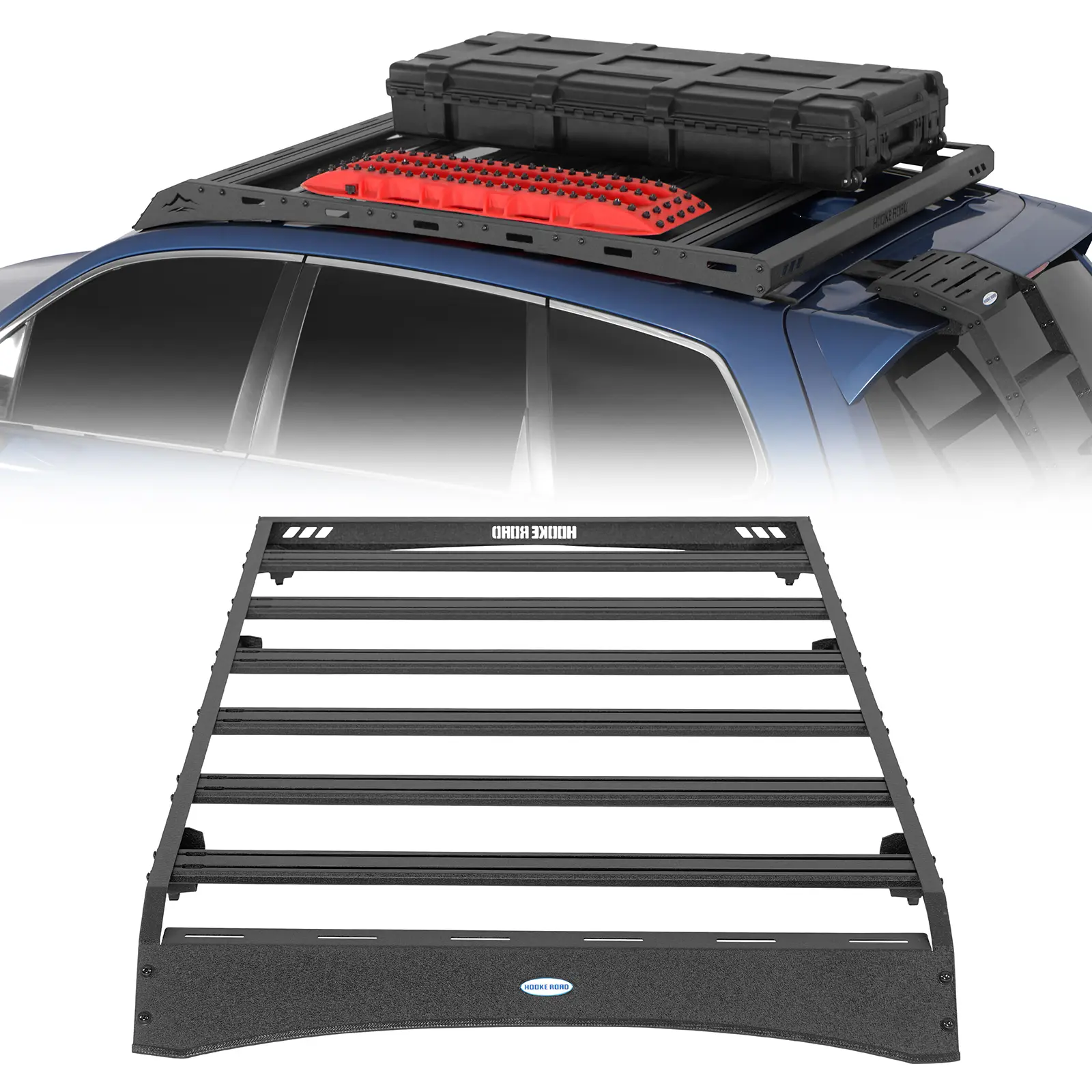 Hooke Road Adjustable Lightweight Aluminum Roof Rack, Car Exterior Accessory for 2014-2018 Subaru Forester, Adjustable Roof Rack