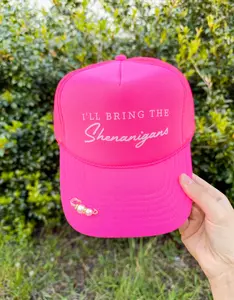 Shenanigans Hot Pink Trucker Hat