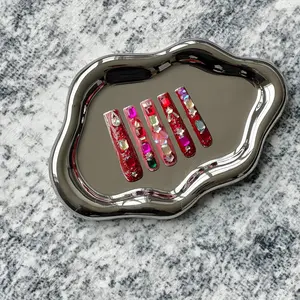 DBAA Hotties - Diamonds Press On Nail