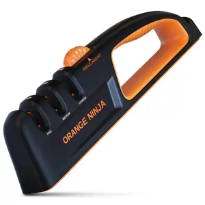 Orange Ninja Adjustable Angle Knife Sharpening System (12°-24°)
