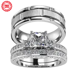2 925 silver rings with stones for both men and women