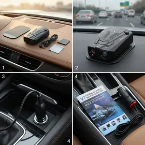 Car Speed Meter, No Radar No Digital Display, Non-Monitoring, Universal Fit for Most Cars SUVs Trucks, Easy to Use, Perfect for Long Road Trips