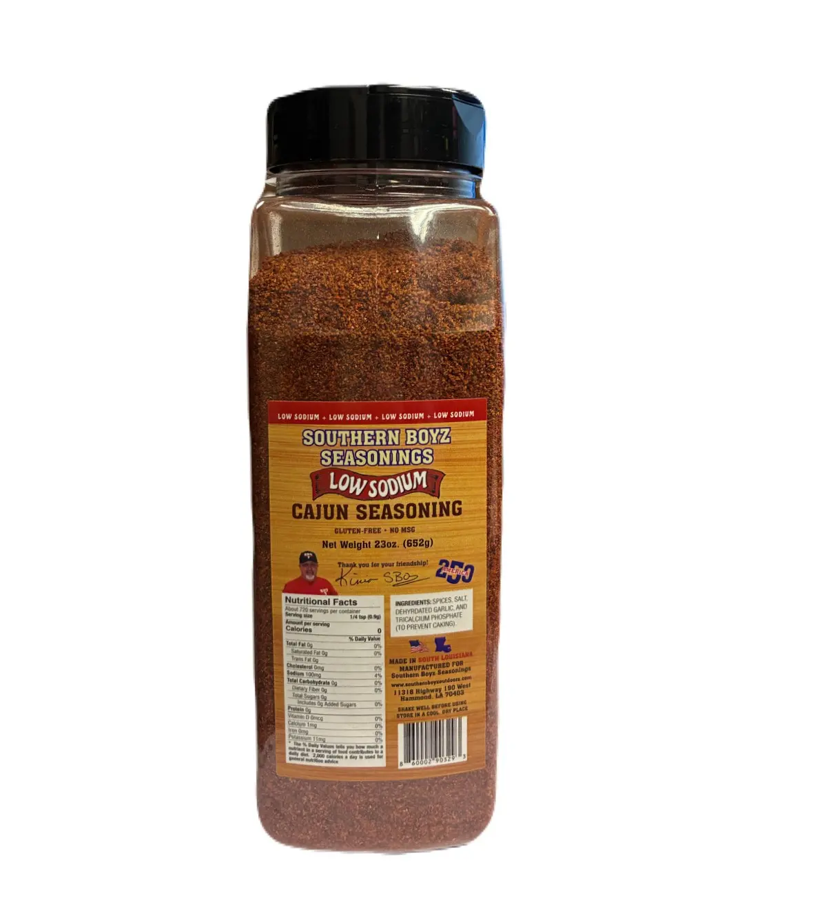 23 OZ SBO Low Sodium Seasoning