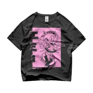 Hedgehog Japanese shirt, Adventure 2, Dreamcast Japanese Graphic Tee Tops Underwear Crewneck Menswear T Shirt Tshirt Streetwear