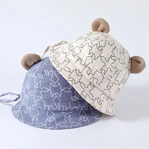 1 Hat 6-36 Months Youngsters, and Autumn Thin Style, Sun Hat Boys, Youngsters's Bucket Hat Girls, Cute and Cute Fisherman Hat