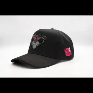 Gorra Pantera Negra Color Negro Ajustable