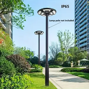 Solar Outdoor Lights IP65 Waterproof Remote Control Dusk to Dawn Motion Sensor Courtyard Lamp 12000mAh Battery LED 750 PCS Metal Plastic Glass Not Include Lamp Pole