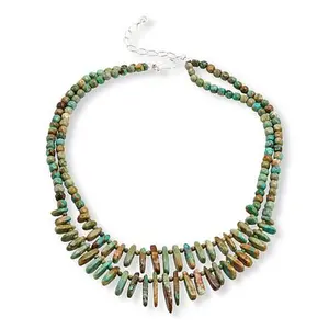 Mine Finds by Jay King 2-Strand Sacred Cloud Mountain Turquoise 18" Necklace