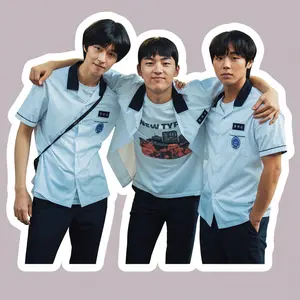 School Violence Survival Gritty Action Weak Hero Class Sticker