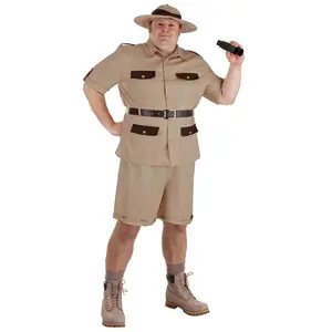 Plus Size Safari Explorer Men's Costume
