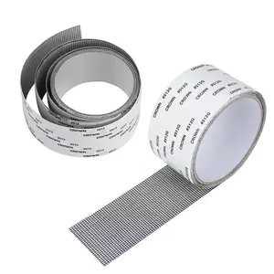 Screen Repair Tape 3-Layer Strong Adhesive Repair Kit for Windows or Doors Fiberglass Screen TapeMesh (Grey)
