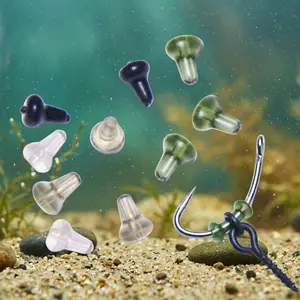 High-strength Anti-rust fishing float Stop Beads Kit, universal durable Tackle Accessories set for still water river black pit wild fishing, includes Hook Stopper and Stopper Beads, Compatible with Various Fishing Techniques