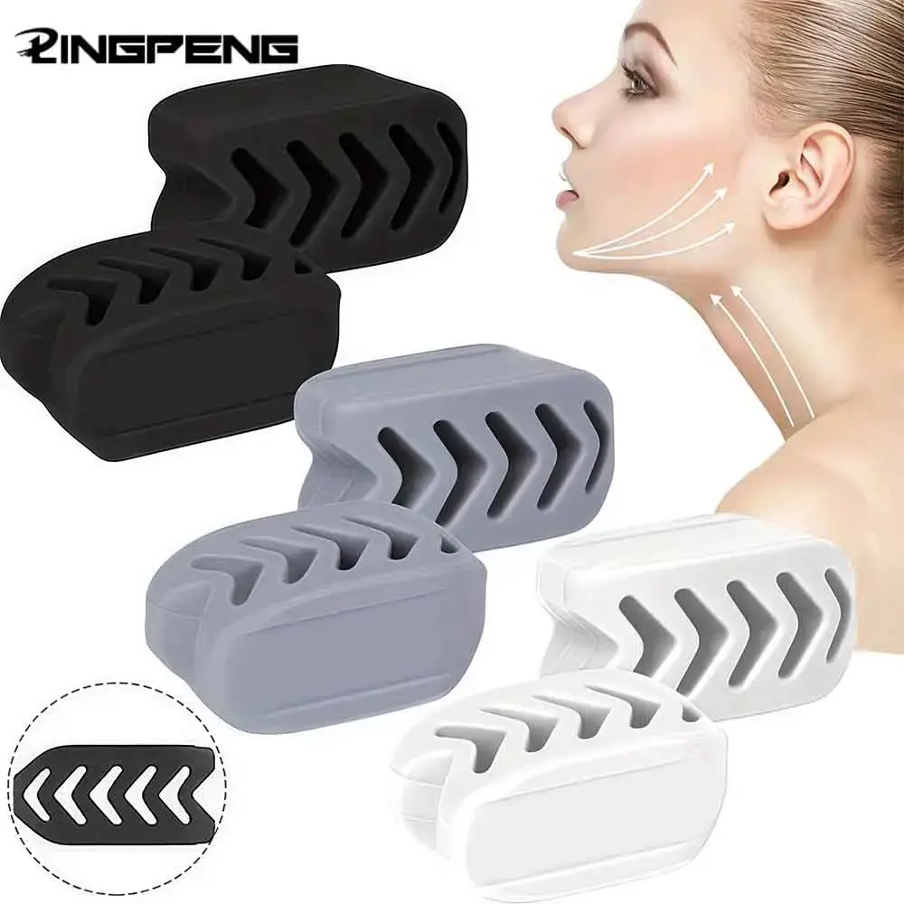 Multifunctional Jaw Muscle Trainer, Jawline Trainer, Facial Muscle Exerciser, Facial Shaping Tool, Neck Strength Training Accessory for Home Gym, Defined Jawline Shaper, Jaw Enhancer