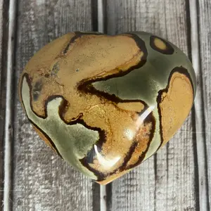 Polychrome Jasper Heart