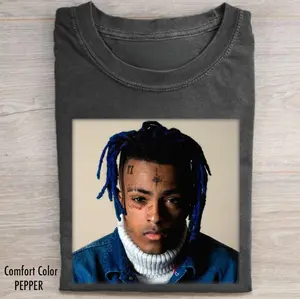 Vintage XXXTentacion Graphic Tee - Music Merch - Rap Tee - XXXTentacion Merch Casual - Gift For Fan XXXTentacion - Rip - Top Menswear Womenwear Streetwear