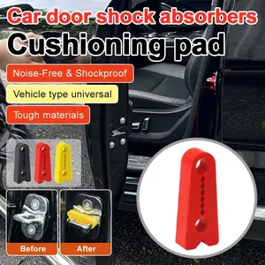 4PCS Car Door Shock Absorber Pad Anti Collision Rubber Buffer Universal Noise Reduction Pad Car Accessory Automotive