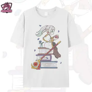 Frieren: Beyond Journey's End Chibi Frieren Reading T-Shirt (Vintage Washed) & Hoodie - Anime Manga Merch for Fans 251110
