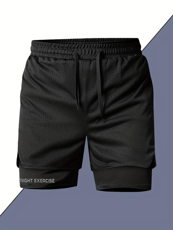 Men’s Summer New Outdoor Sports Shorts, Pack of 3 — Fitness, Running, Basketball, Thigh-Length