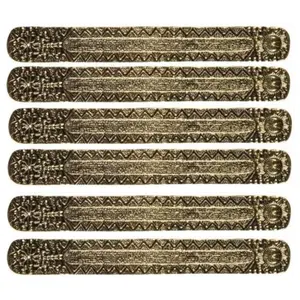 Incense Stick Holder - Sleek Metal & Decorative Wood – 9.5 & 10 - Available in Multiple Finishes & Sets - Keeps Ash from Burning house scent
