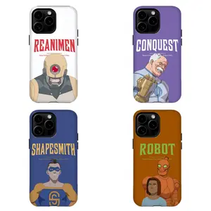 Vibrant Cartoon 1nvincible Character Phone Case For iPhone 11 12 13 14 15 16 17 Pro Max For Samsung S26 S25 S24 S23 S22-Gift For Her/Him/Anime Lovers