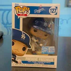 Funko Pop Vinyl Figure - Dodgers Freddie Freeman Hollywood exclusive