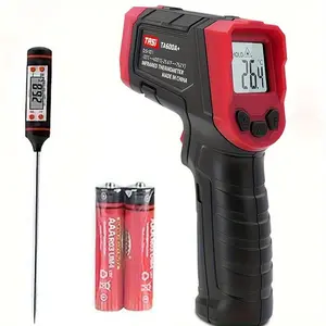 Infrared Thermometer, Laser Temperature Meter -37 ° F~1022 ° F (-32 ° C~550 ° C) IR Temperature Gun (Not for Humans) for Cooking, Frying,,, Meat, Sugar, Freezer