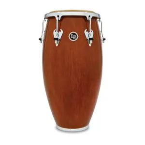 Latin Percussion LP Matador 11" Wood Quinto - Almond Brown/Chrome (M750S-ABW)